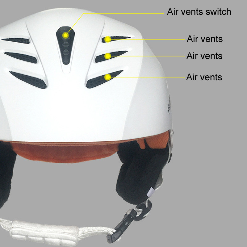 2022 m. naujas lauko sportui skirtas suaugusiųjų vyrų apsauginis slidinėjimo šalmas, integruotas vyriškas, moteriškas, sniego slidinėjimo šalmas, snieglenčių šalmas, riedlentė