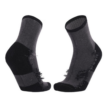Χειμώνας 30% Μάλλινες κάλτσες Merino Θερμικές κάλτσες σκι Πιο χοντρές άντρες Γυναικείες Θερμοκάλτσες πεζοπορίας για τρέξιμο Θερμοκάλτσες πεζοπορίας ζεστές αθλητικές κάλτσες