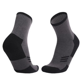 Зимни 30% мериносова вълна термо чорапи за ски по-дебели мъже жени бягане туризъм термочорапи топли трекинг спортни чорапи