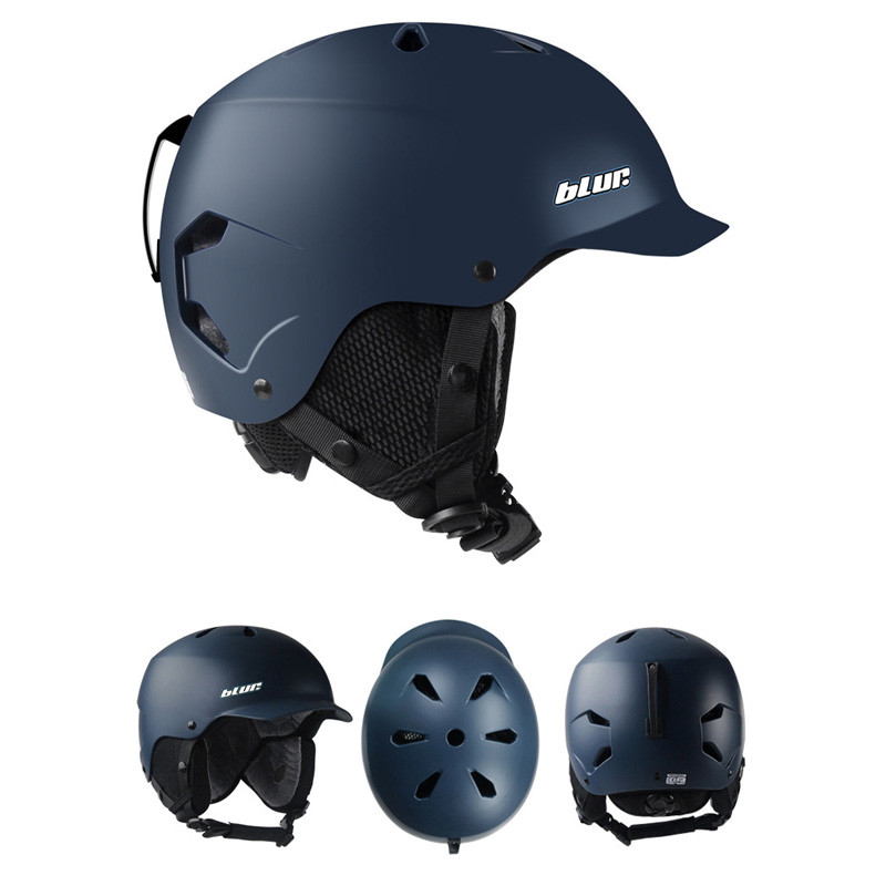 Slidinėjimo šalmas Itin lengvas, integruotas, kvėpuojantis snieglenčių šalmas, riedlentės šalmas, skirtas suaugusiems ir vaikams, galvos apimtis 54-62 cm