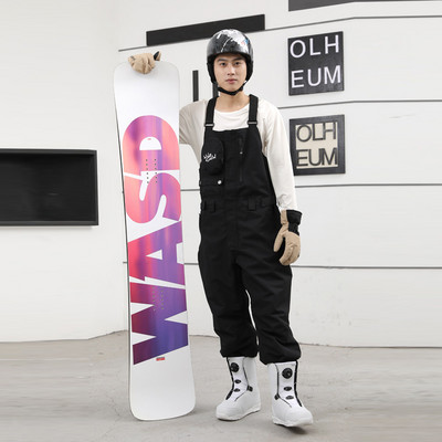 Žieminiai kombinezonai su gobtuvu -30 ℃ Šilti, atsparūs vėjui, varčios, slidinėjimo kostiumas, tiesus užtrauktukas, vientisas moteris ir vyras Lauko sporto slidinėjimo rinkinys