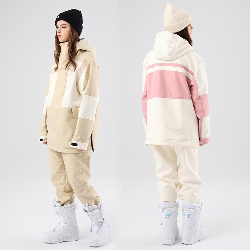 2022 m. naujas žieminis slidinėjimo kostiumas, moteriškas lauko snieglenčių striukė, šiltas, kvėpuojantis vyriškas kombinezonas, neperšlampamas vilnos slidinėjimo kelnių slidinėjimo rinkinys