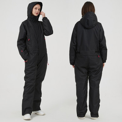 2022 m. žiemos moteriškas vientisas slidinėjimo kostiumas nuo vėjo sportinis moteriškas kombinezonas lauke, moteriški sniego kostiumai, neperšlampami mergaičių kombinezonai