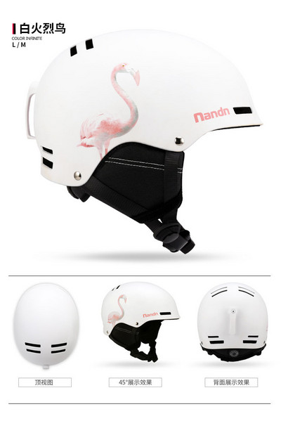 Zimná lyžiarska prilba pre mužov a ženy, lyžiarska prilba na sneh, bezpečnostná prilba na skateboarding, lyžovanie, snowboarding, prilba, udržiavanie v teple, ochrana športového vybavenia