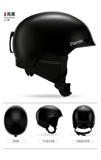 Zimná lyžiarska prilba pre mužov a ženy, lyžiarska prilba na sneh, bezpečnostná prilba na skateboarding, lyžovanie, snowboarding, prilba, udržiavanie v teple, ochrana športového vybavenia