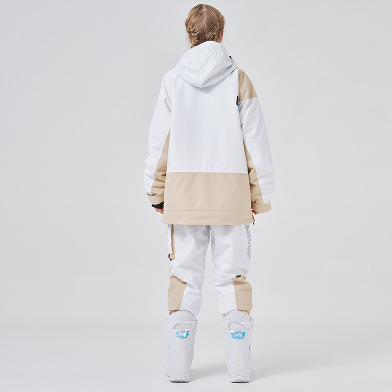 Naujas šiltas slidžių komplektas moteriškas lauko snieglenčių striukė Vyriškas kombinezonas slidinėjimo kostiumas, atsparus vėjui, vandeniui atsparus žieminis drabužis, kvėpuojantis sniego kelnės