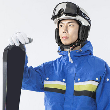 ROCKBROS Ски каска Интегрално формована Мъже Жени Защитна защитна каска за деца Thermal Ultralight Каски за сноуборд Аксесоари