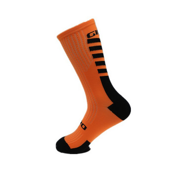 1 чифт висококачествени памучни чорапи с дебела възглавница, високи ски чорапи, зимни спортове, сноуборд, ски чорапи Топли термо чорапи