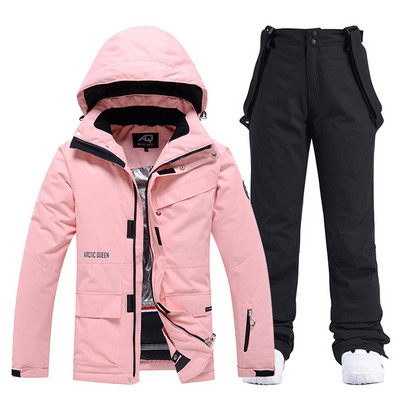 -30 Costumul pentru zăpadă de gheață pentru bărbați sau femei. Îmbrăcăminte pentru snowboarding. Costume de schi. Seturi de iarnă, impermeabile, în aer liber, jachete și pantaloni, unsex.