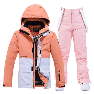 -30 Costumul pentru zăpadă de gheață pentru bărbați sau femei. Îmbrăcăminte pentru snowboarding. Costume de schi. Seturi de iarnă, impermeabile, în aer liber, jachete și pantaloni, unsex.