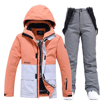 -30 Costumul pentru zăpadă de gheață pentru bărbați sau femei. Îmbrăcăminte pentru snowboarding. Costume de schi. Seturi de iarnă, impermeabile, în aer liber, jachete și pantaloni, unsex.