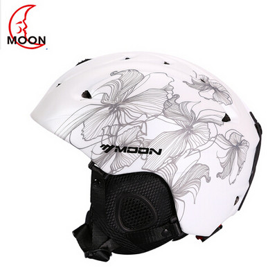 MOON CE certifikácia PC+EPS Lyžiarska prilba pre dospelých, mužov a ženy, korčuľovanie, skateboarding, prilba, zimné športy, snowboarding, prilby s taškou