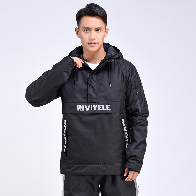 2021 m. poros slidinėjimo striukė Vyriška moteriška gobtuvas snieglenčių striukė lauke, paltų mėgėjų gobtuvas Žieminis vandeniui atsparus gobtuvas Sniego drabužiai