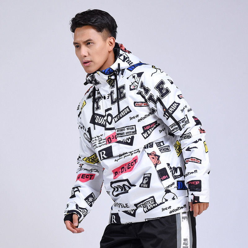 2021 m. poros slidinėjimo striukė Vyriška moteriška gobtuvas snieglenčių striukė lauke, paltų mėgėjų gobtuvas Žieminis vandeniui atsparus gobtuvas Sniego drabužiai