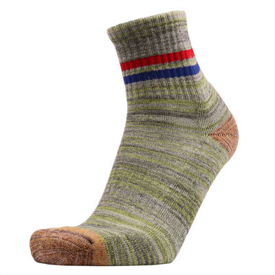 Žiemos Moteriškos Vyriškos Medvilninės Šiltos Slidinėjimo Kojinės Kvėpuojančios Patogios Sportinės Žygiams Šiluminės kojinės