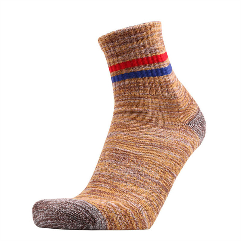 Žiemos Moteriškos Vyriškos Medvilninės Šiltos Slidinėjimo Kojinės Kvėpuojančios Patogios Sportinės Žygiams Šiluminės kojinės