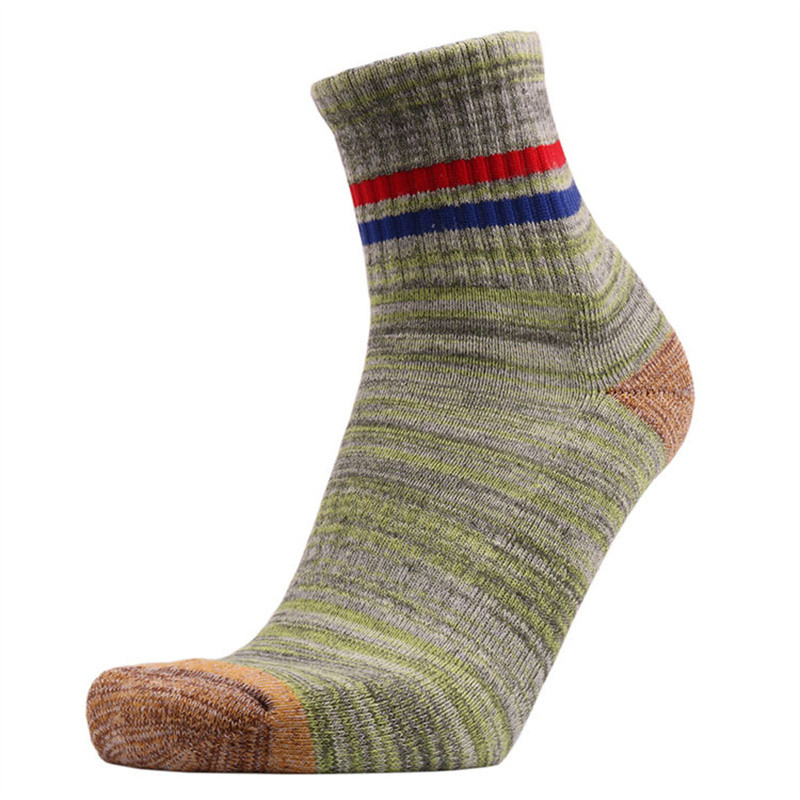 Žiemos Moteriškos Vyriškos Medvilninės Šiltos Slidinėjimo Kojinės Kvėpuojančios Patogios Sportinės Žygiams Šiluminės kojinės