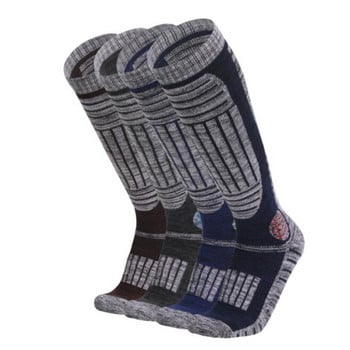 Зимни мъжки памучни топли чорапи за ски по-дебели спортни сноуборд Hinking термо чорапи ски термочорапи чорапи за крачоли