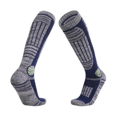 Žiemos vyriškos medvilninės šiltos kojinės, storesnės sportinės snieglentės, šylančios termokojinės, slidinėjimo termokojinės kojinės kojinės