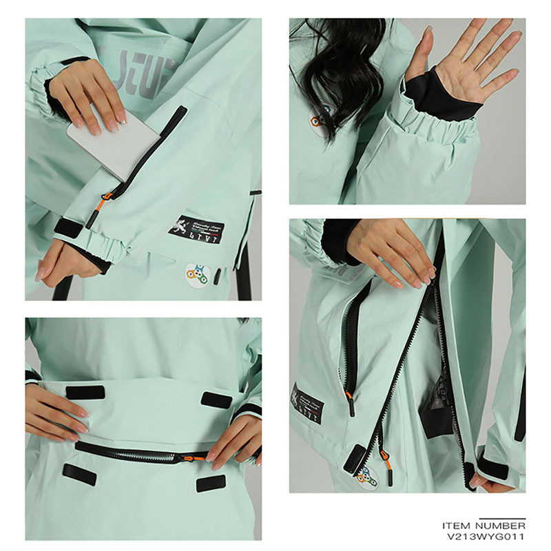 2022 m. žiemos naujas slidinėjimo kostiumas, moteriškas lauko snieglenčių striukė, vėjui atsparus, vandeniui atsparus kombinezonas, pastorintas šiltas slidinėjimo rinkinys, sniego kelnių drabužiai