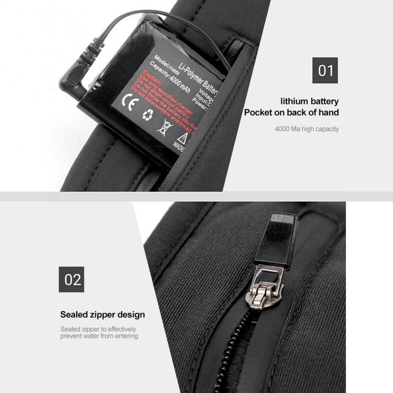 Žiemos elektrinis šildymas jutikliniu ekranu pirštinės, atsparios vėjui, šiltos, vandeniui atsparios jodinėjimui, šildomos kumštinės pirštinės, motociklo dviračio slidinėjimo medžioklės pirštinės