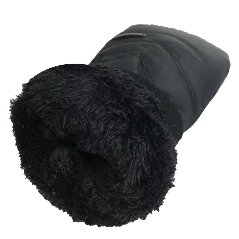 1 pora neslidžios, vėjui atsparios, vandeniui atsparios storos slidinėjimo pirštinės vyrams, moterims, važinėti dviračiais lauke, turistams su pirštinėmis žieminės vilnos pirštinės, skirtos sniegui