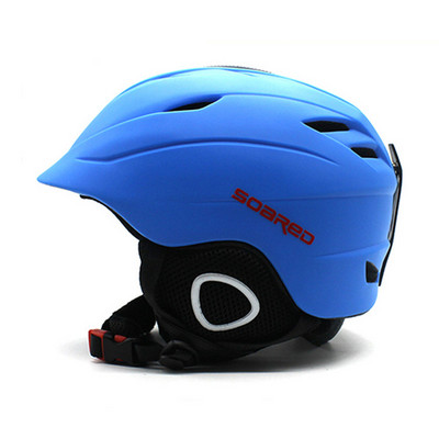 „Du viename“ kabrioleto slidinėjimo snieglenčių šalmas / čiuožimo dviratininkas šalmas suaugusiems ir vaikams 4 dydžiai su mini skydeliu, tėvams ir vaikams tinkama apranga