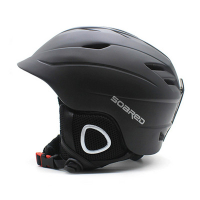 „Du viename“ kabrioleto slidinėjimo snieglenčių šalmas / čiuožimo dviratininkas šalmas suaugusiems ir vaikams 4 dydžiai su mini skydeliu, tėvams ir vaikams tinkama apranga