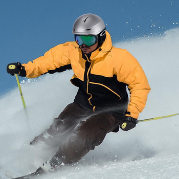 Ελαφρό κράνος σκι για σκι με κράνος ασφαλείας Unisex Soft Fleeced Snowboard Μοτοσικλέτα Σκι Snow Σύζυγος Άντρες Γυναίκες Παιδιά