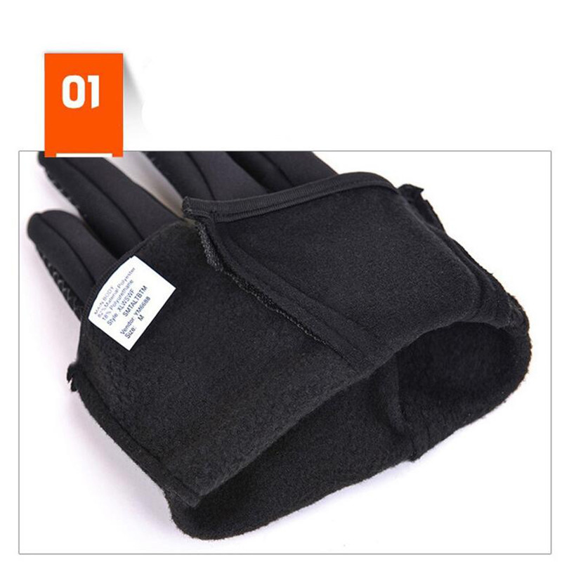 Vandeniui atsparios žieminės šiltos terminės slidinėjimo pirštinės Vyrams Moterims Visas pirštas liečiamas ekranas Šildomas Motociklas Dviračiai Žygiai Žvejybos dviratis S-XXL