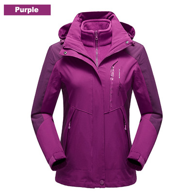 Dámska lyžiarska kombinéza, zimná teplá nepremokavá outdoorová športová snehová bunda a nohavice, dámska lyžiarska výstroj, snowboardová bunda
