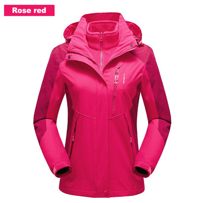 Dámska lyžiarska kombinéza, zimná teplá nepremokavá outdoorová športová snehová bunda a nohavice, dámska lyžiarska výstroj, snowboardová bunda