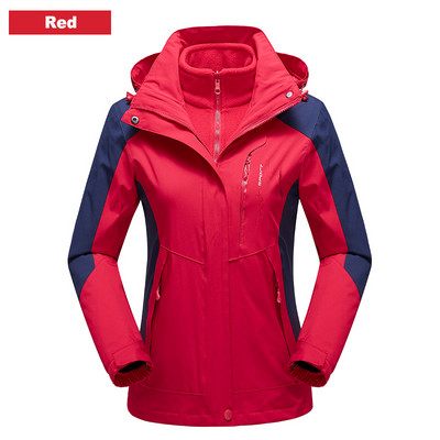 Dámska lyžiarska kombinéza, zimná teplá nepremokavá outdoorová športová snehová bunda a nohavice, dámska lyžiarska výstroj, snowboardová bunda