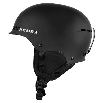 Naujas slidinėjimo šalmas Pusiau uždengtas apsauginis šalmas, skirtas dviračių slidinėjimo snieglenčių sportui lauke, suaugusiems ir vaikams