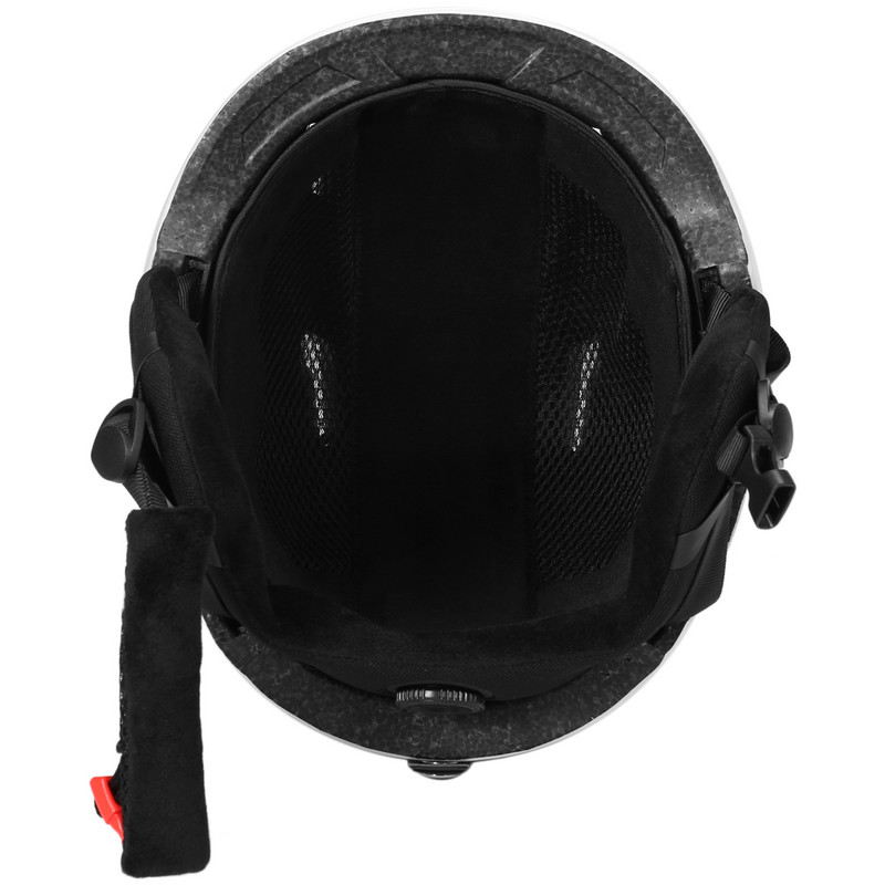 Lixada snieglenčių šalmas su nuimama ausine Vyriška Moterų saugaus slidinėjimo šalmas su akiniais fiksuota juosta Profesionalus slidinėjimo sniegas