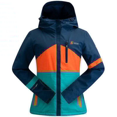 Moteriškas slidinėjimo kostiumas žiemai, šiltas, atsparus vėjui, vandeniui atsparus snieglenčių kostiumas Slidinėjimo striukė Slidinėjimo kelnės Moteriškas kvėpuojantis slidinėjimo kostiumas Slidinėjimo įranga