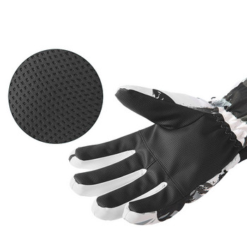 Зимни мъжки свръхлеки ски ръкавици сензорен екран поларени топли дамски детски сноуборд ръкавици водоустойчиви мотоциклетни термални снежни ръкавици