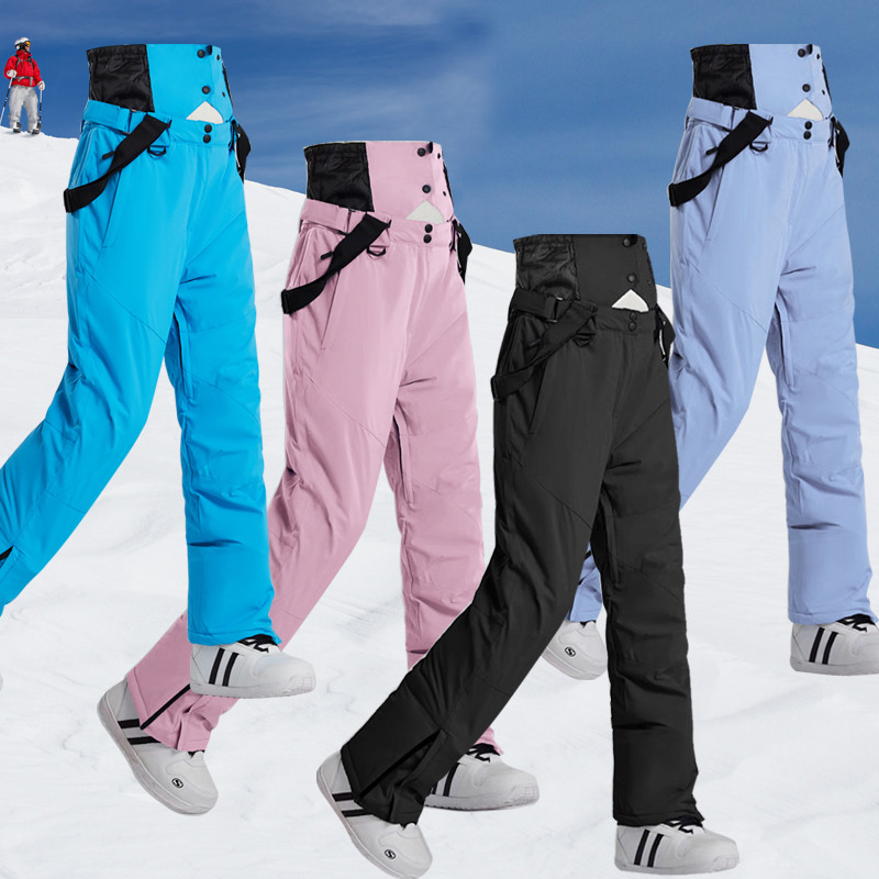 Costum de schi pentru femei, iarnă, jachetă și pantaloni, salopete, respirabile, impermeabile, îmbrăcăminte pentru snowboard pentru femei, ținute de schi