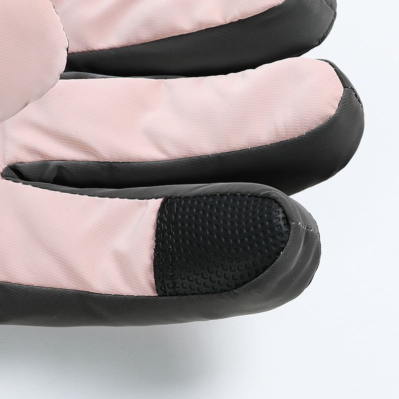 Moteriškos slidinėjimo pirštinės Ultralengvos vandeniui atsparios žiemos šiltos pirštinės Mobilusis telefonas jutiklinis ekranas slidinėjimo pirštinės Motociklo važiavimo sniego pirštinės