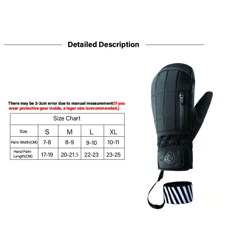 2022-es új dizájnú, egyedi készítésű síkesztyűk polár belső öt ujjas design snowboard kesztyűk szabadtéri havas síeléshez