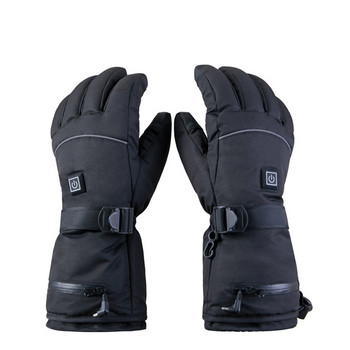 Зимни нагреваеми ръкавици Термални Дамски Мъжки Калъф за батерии Отоплящи ръкавици Ски Мотоциклет Водоустойчиви Топли Термични ръкавици за колоездене