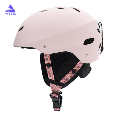 Vaikų slidinėjimo šalmas Slidinėjimas Sniego saugos riedlentės Snieglenčių šalmas Reguliuojamas apsauginis lauko čiuožimo sportinis šalmas 50-54cm