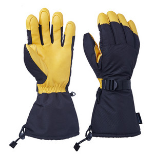 OZERO 3M slidinėjimo pirštinės motociklams atsparios vandeniui vilnos šiluminės pirštinės snieglenčių sportui sniego motociklui pirštinės vyrams, moteriškos žieminės sniego dviračių pirštinės