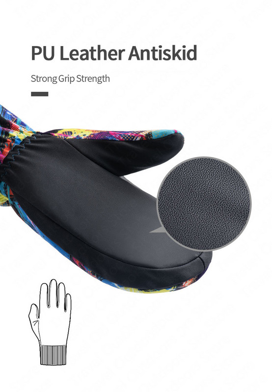 „Naturehike“ vyrų / moterų „Anties palmė“ sušildykite slidinėjimo pirštines lauke, žiemai atsparios vandeniui plius aksomu, jodinėjimu NH19FS020