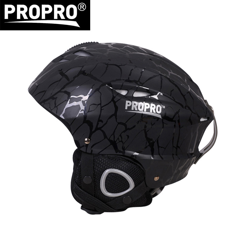 Aukščiausios kokybės Mėnulio slidinėjimo šalmas Itin lengvas integruotas vaikiškas apsauginis šiltas šalmas suaugusiems vyrams, moterims, snieglentėms, vienalentei Snow Skatie