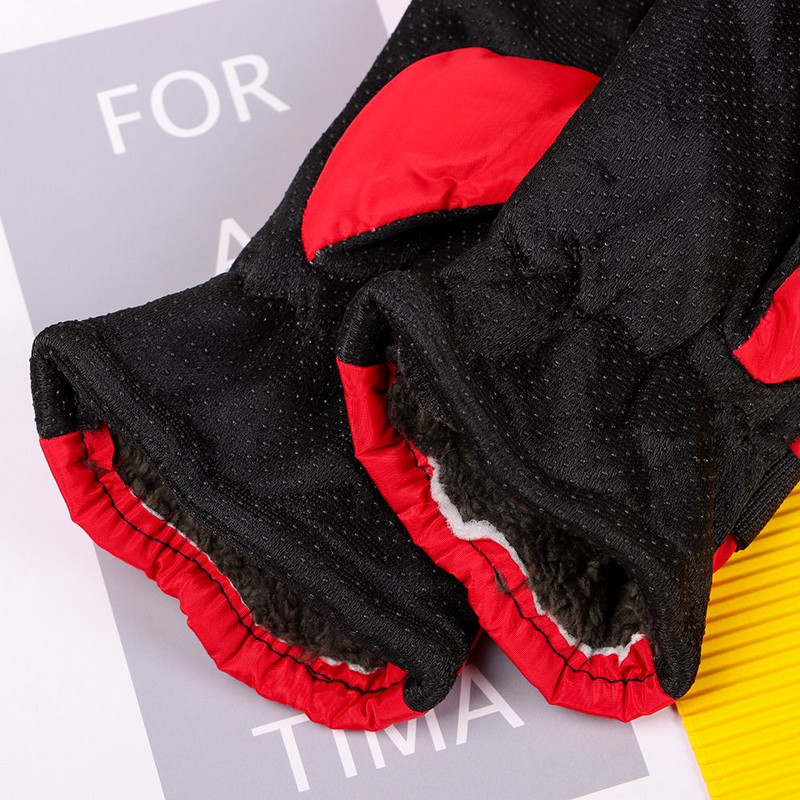 1 pár téli hosszú ujjú ujjatlan vízálló meleg felnőtt gyerekek fiúk lányok kesztyűk síelés gyerekek hó kültéri vastagon meleg síkesztyűk