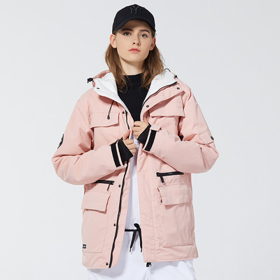 Ženska muška zimska odijela za snijeg Odjeća za snowboarding Skijaški kostim 10k Vodootporne jakne i hlače s naramenicama otporne na vjetar