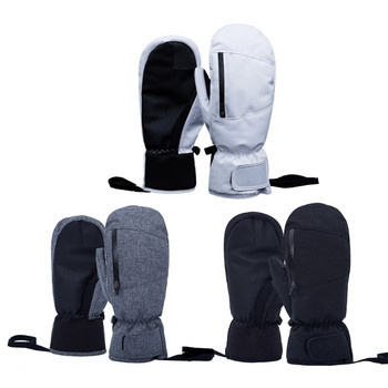 Зимни ски ръкавици Водоустойчиви ръкавици за ски Дишащи ръкавици за сноуборд с джоб Ръкавици за сензорен екран Ръкавици за моторна шейна