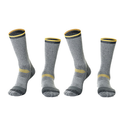 2 Poros žiemos merino šiltos storos vilnos slidinėjimo kojinės lauko sportinės slidinėjimo vyriškos moteriškos šiluminės kojinės snieglenčių žygiams storos minkštos kojinės