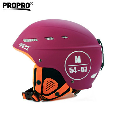 ProPro Sports Ochranná lyžiarska prilba Zimná teplá flísová podšívka Snowboarding Lyžiarska prilba Bezpečnostná snehová skateboardová prilba na snežný skúter